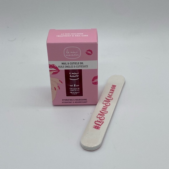 Le Mini Macaron Nail & Cuticle Oil and Nail File - Picture 1 of 5